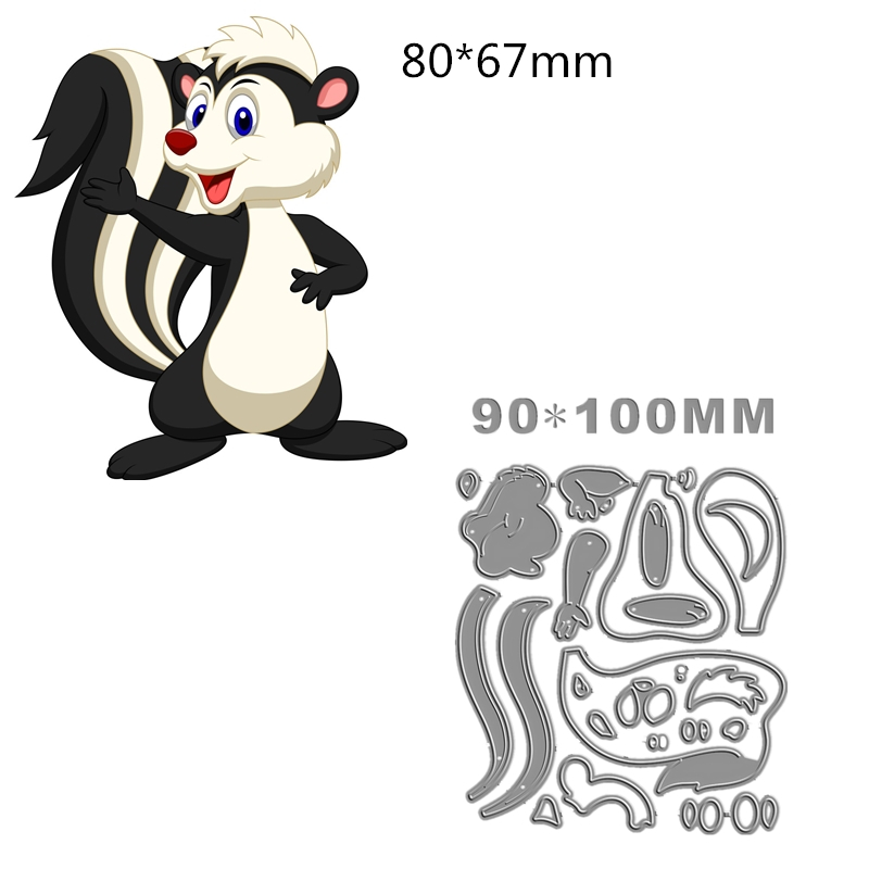 Candle Making For Kids - New Cartoon Skunk Boys Metal Cutting