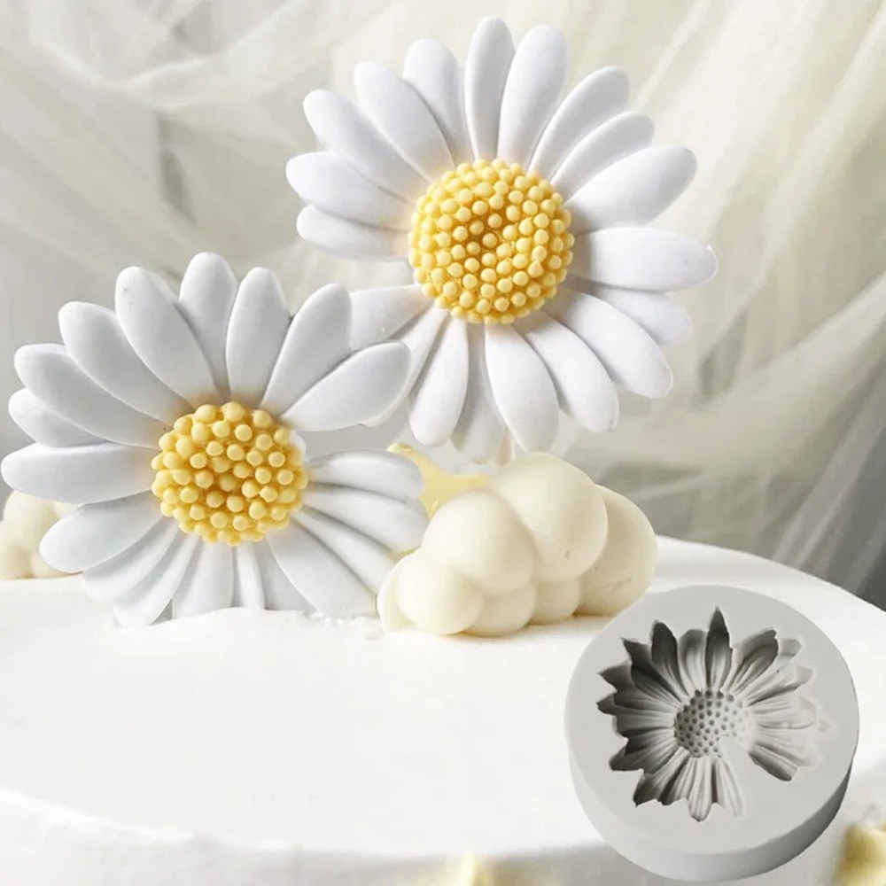 Candle Making Products - 3D Daisy Flower Mold Sun Flower