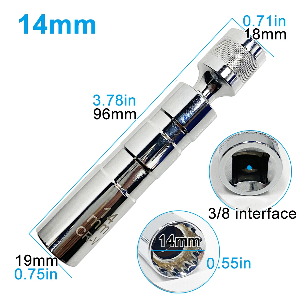 14mm 16mm Spark Plug Removal T - Candle Making Products ulasan dan harga