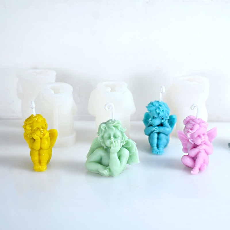 3D Lovely Angel Kids Candle Si - Candle Making For Kids ulasan dan harga