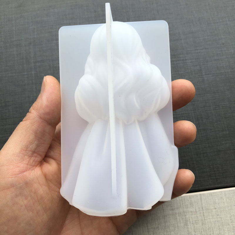 3D Cute Princess Silicone Cand - Candle Making Products ulasan dan harga
