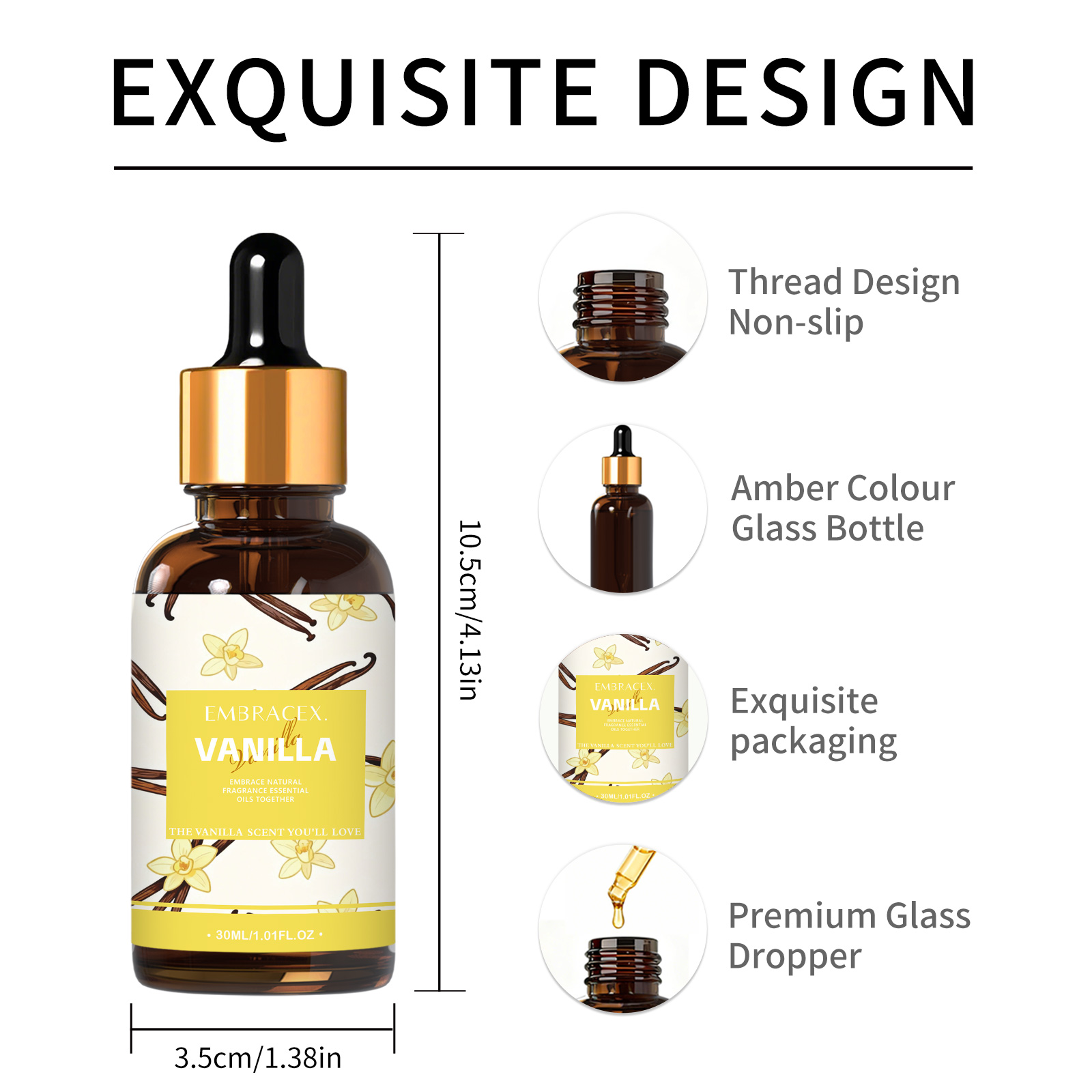 30ml Vanilla Essential Oil For - Candle Making Raw Material ulasan dan harga