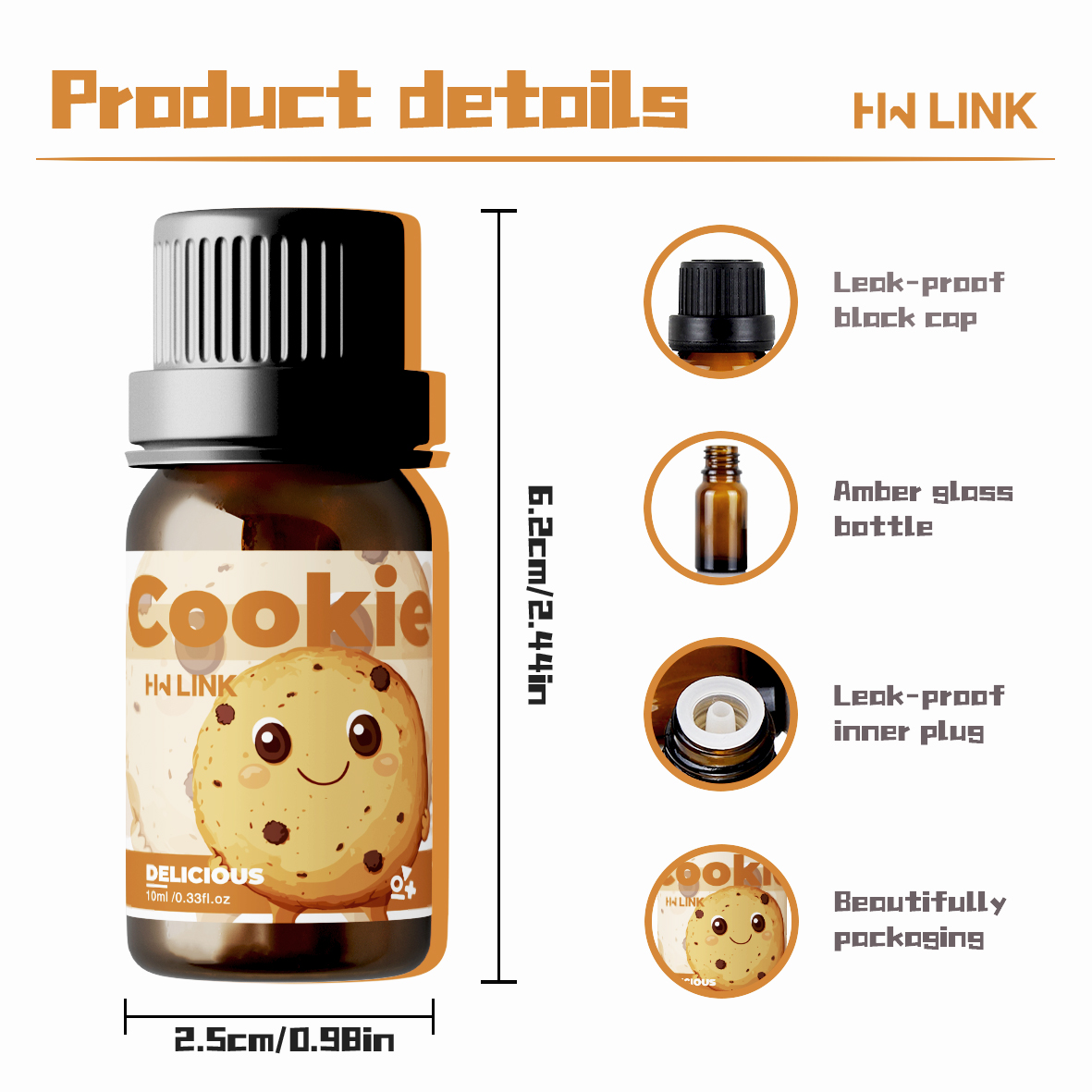 10ml Cookie Essential Oils  fo - Candle Making Raw Material ulasan dan harga