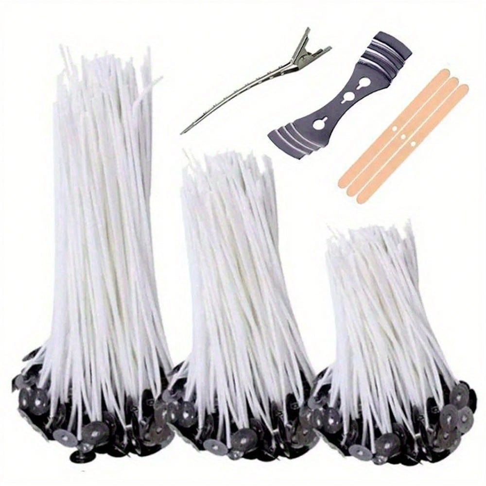 100pcs Candle Wick with Base S - Candle Making Kit For Kids ulasan dan harga