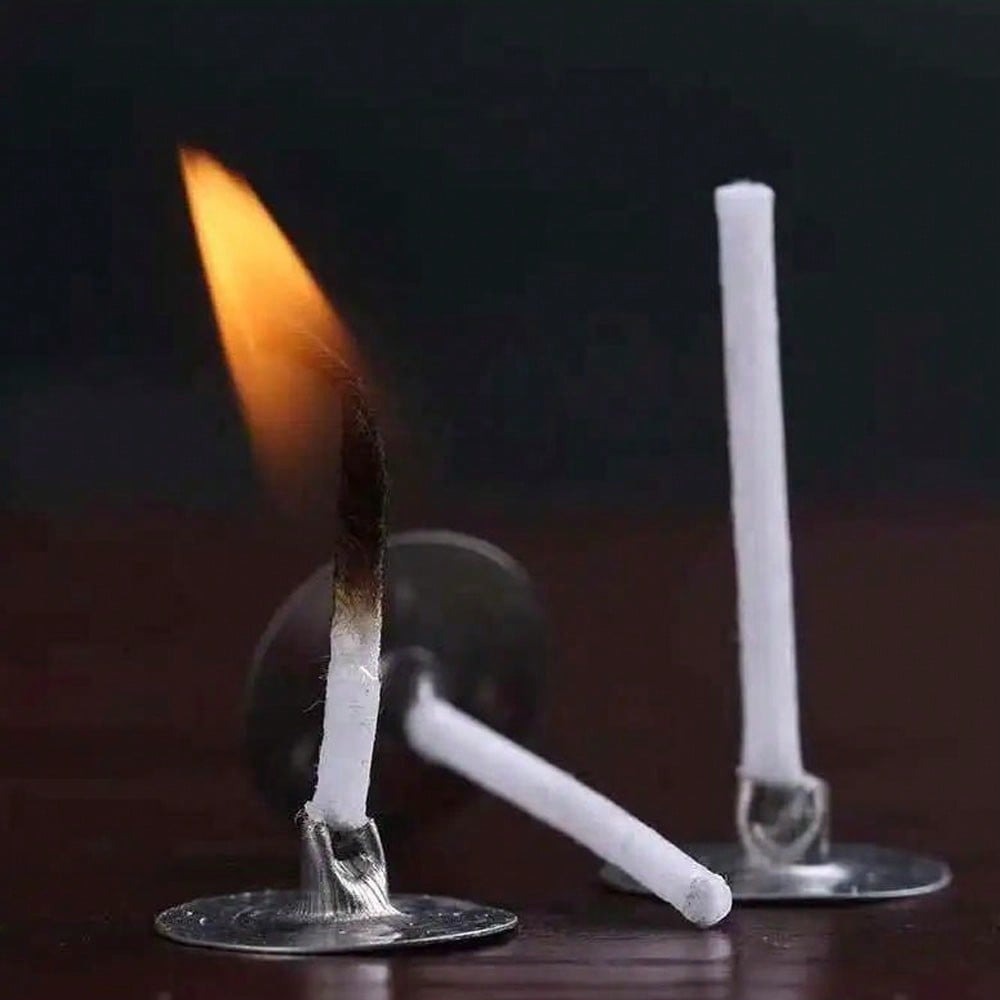 100pcs Candle Wick with Base S - Candle Making Kit For Kids ulasan dan harga