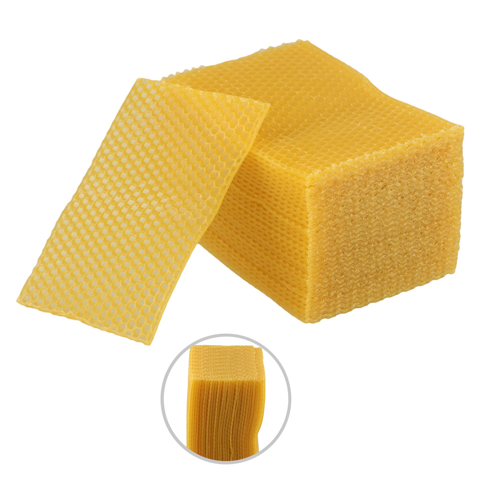 5.24 X 3.54 Beehive Foundation - Candle Making Kit Beeswax ulasan dan harga