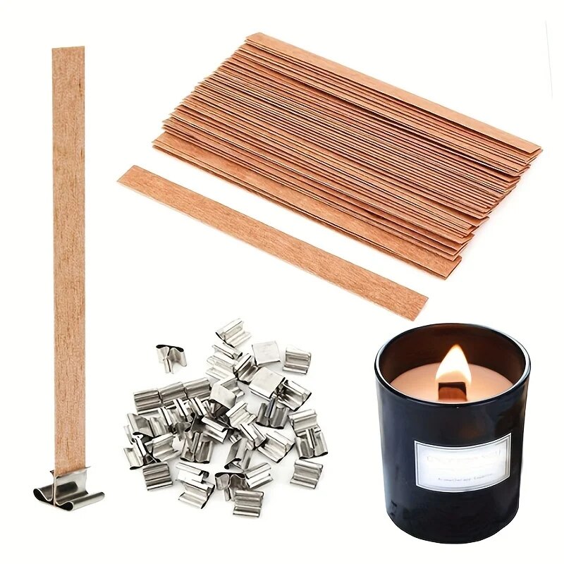 30pcs High Quality Wooden Cand - Candle Making Kit Beeswax ulasan dan harga
