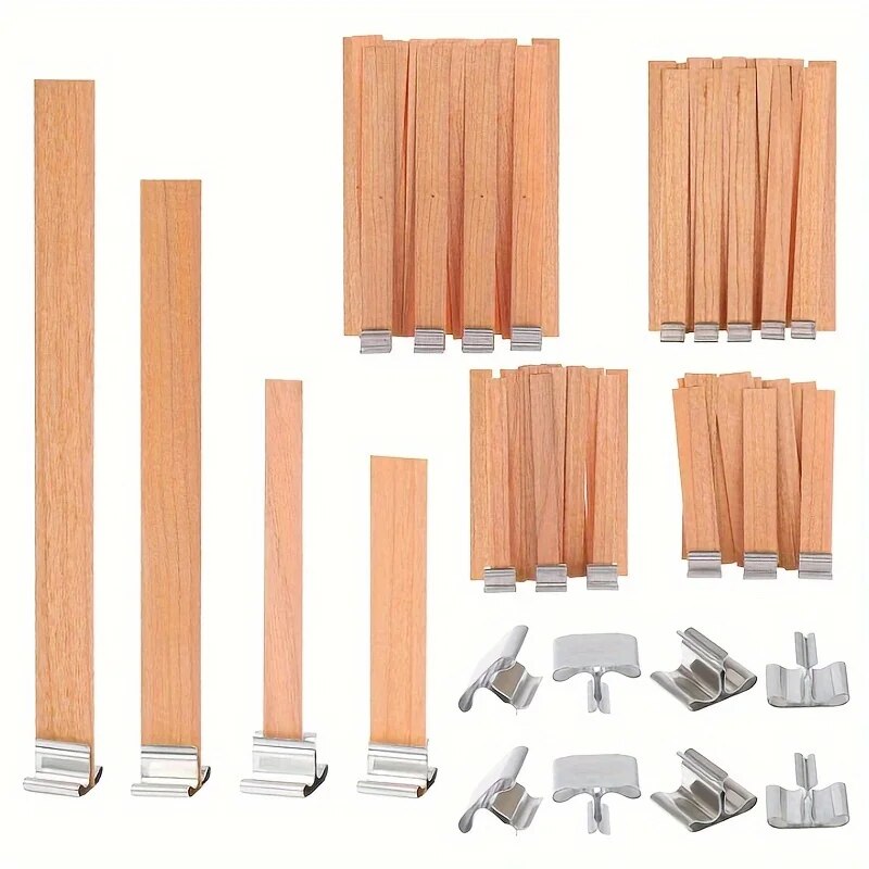 30pcs High Quality Wooden Cand - Candle Making Kit Beeswax ulasan dan harga