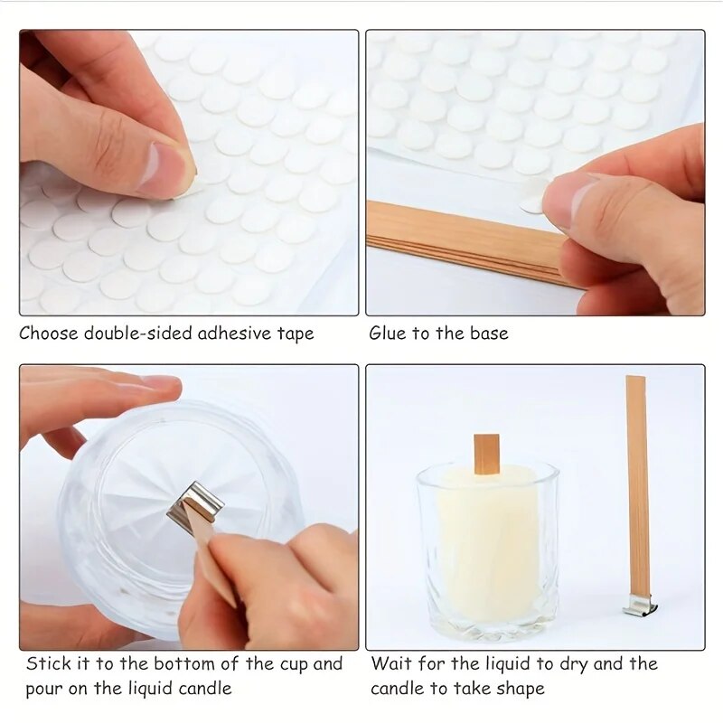 30pcs High Quality Wooden Cand - Candle Making Kit Beeswax ulasan dan harga