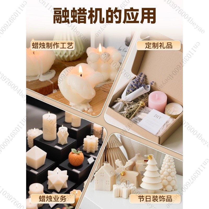 Electric Wax Melter Pot 6L Non - Candle Making Kit Beeswax ulasan dan harga