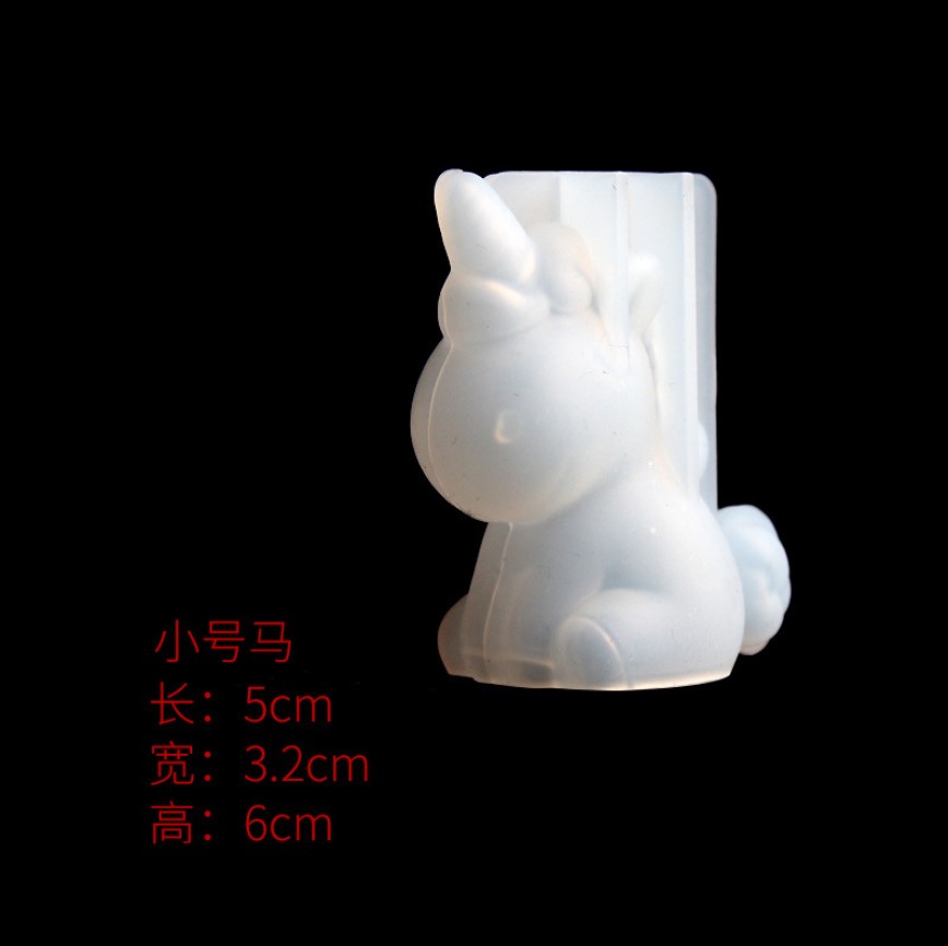 Transparent Unicorn Silicone E - Candle Making Products ulasan dan harga