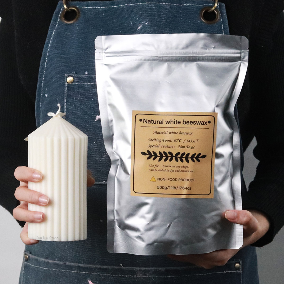 White Beeswax Pure Natural Gra - Candle Making Kit Beeswax ulasan dan harga