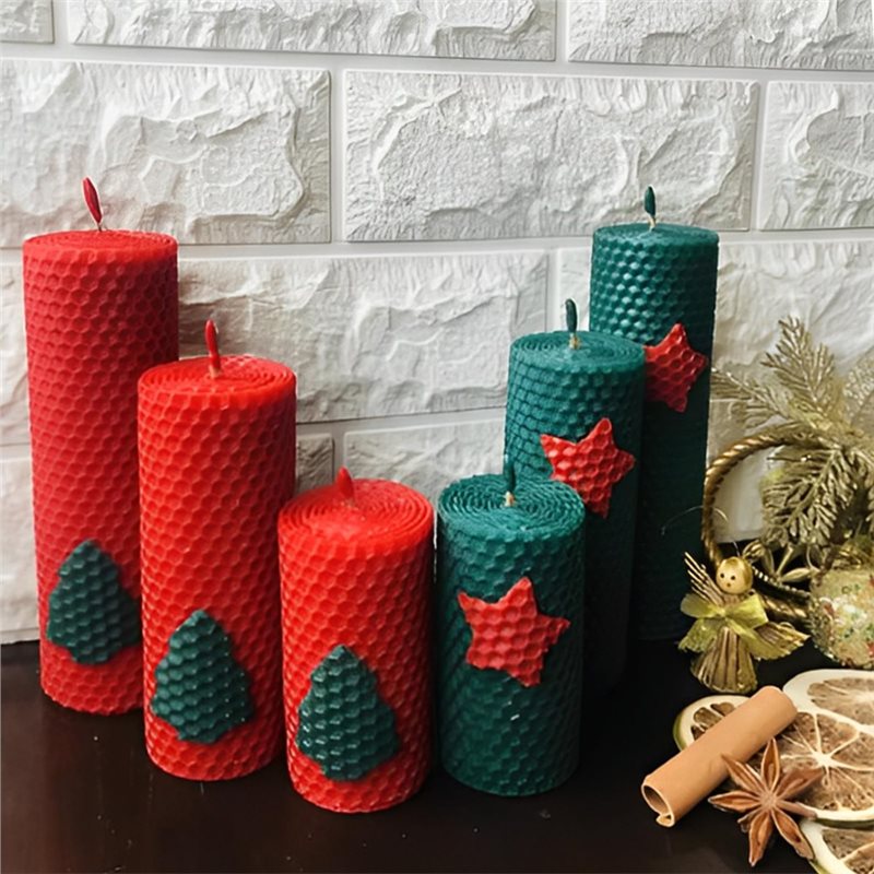 AT21-Bee Swax Sheets(24Pcs), 8 - Candle Making Kit Beeswax ulasan dan harga
