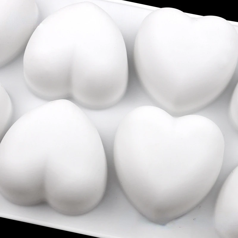 Love Heart Silicone Soap Mold  - Candle Making Products ulasan dan harga