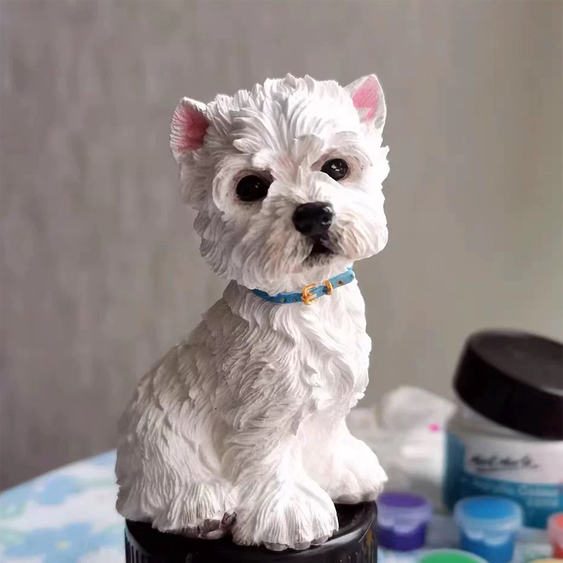 Cute Puppy Dog West Highland T - Candle Making Yorkshire ulasan dan harga