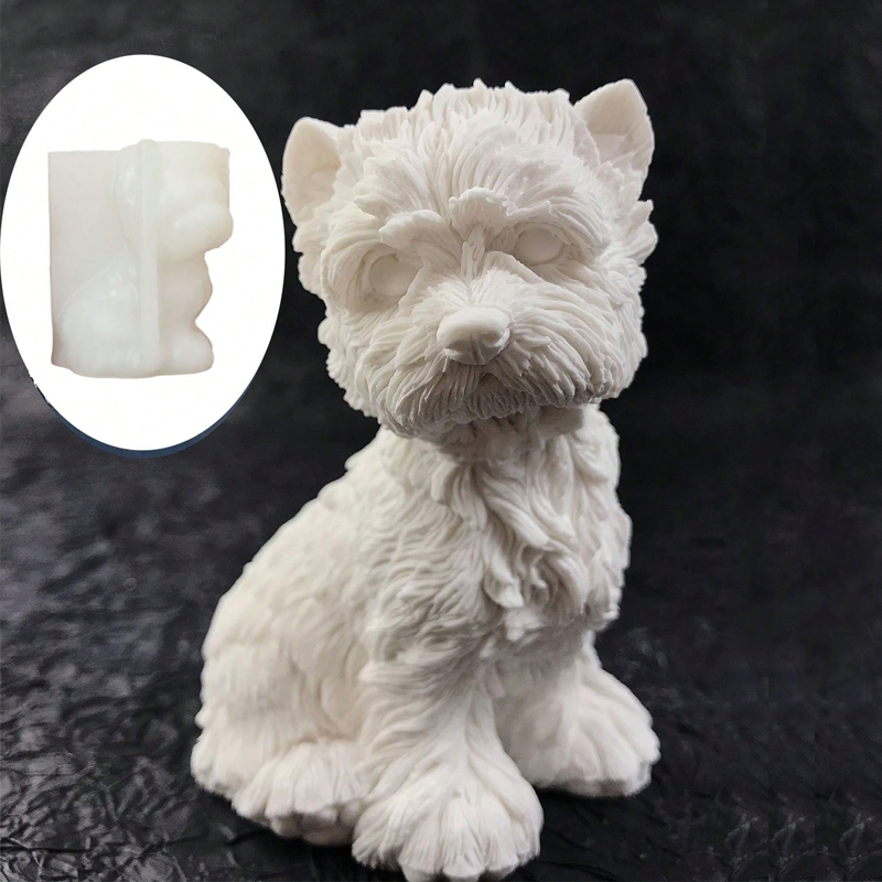 Cute Puppy Dog West Highland T - Candle Making Yorkshire ulasan dan harga