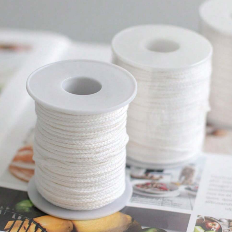 1 Roll Candle Cotton Wicks +10 - Candle Making Raw Material ulasan dan harga
