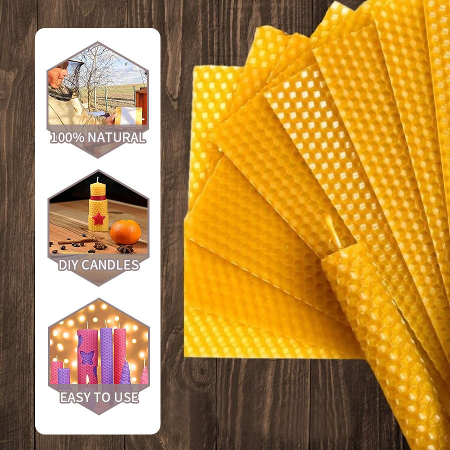 10/20/30pcs Natural Beeswax Sh - Candle Making Kit Beeswax ulasan dan harga