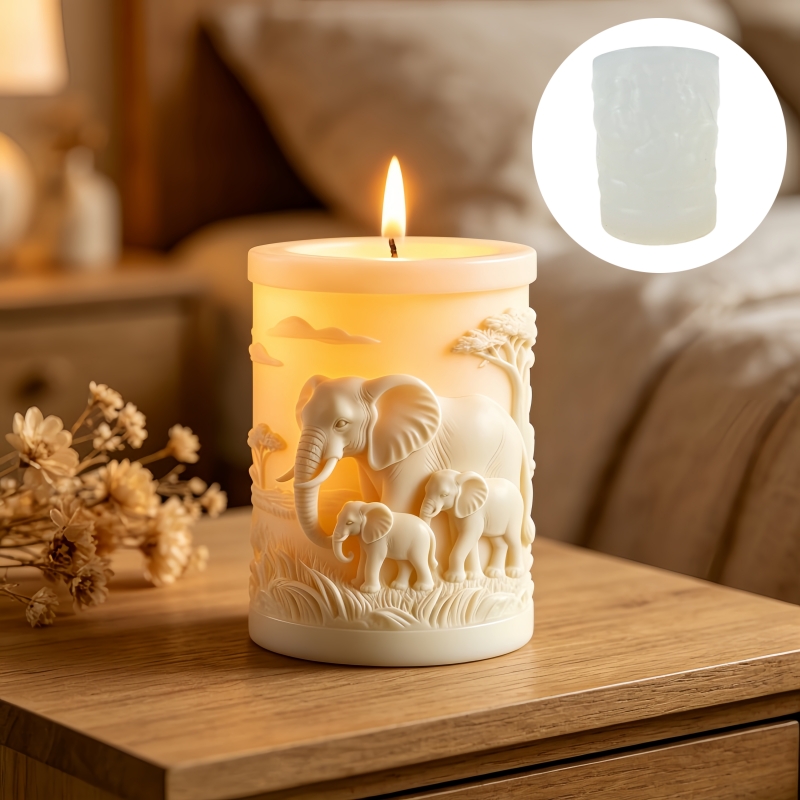 Elephant and Elephant Child Cy - Candle Making Kit For Kids ulasan dan harga