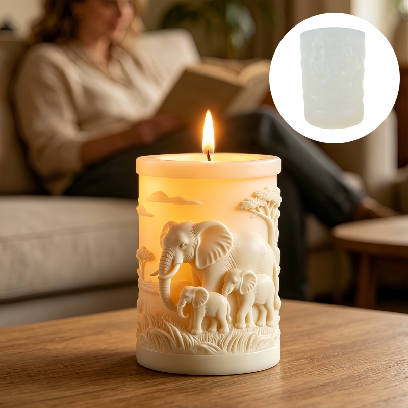Elephant and Elephant Child Cy - Candle Making Kit For Kids ulasan dan harga
