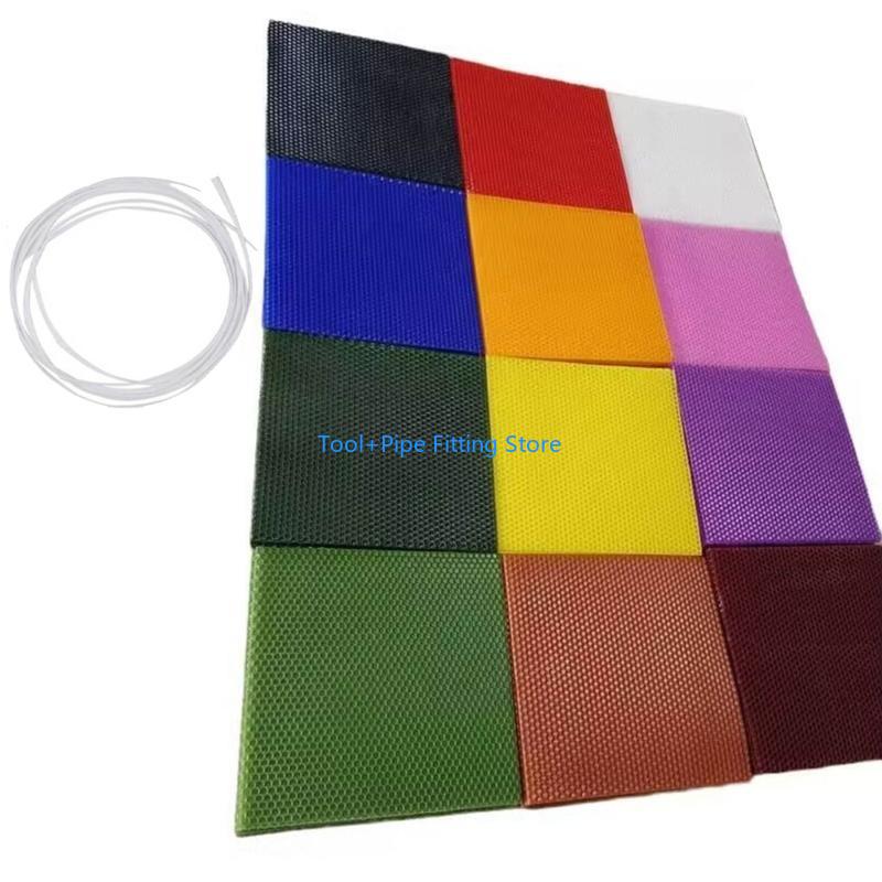 F92B 12 Pieces Wax Sheets for  - Candle Making For Kids ulasan dan harga