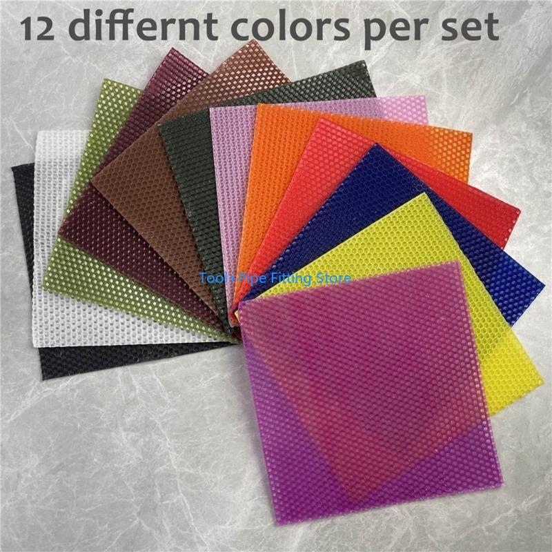 F92B 12 Pieces Wax Sheets for  - Candle Making For Kids ulasan dan harga