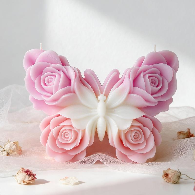 DIY Rose Butterfly Form Silico - Candle Making Products ulasan dan harga