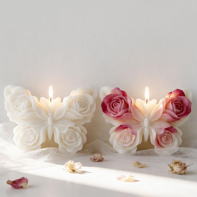 DIY Rose Butterfly Form Silico - Candle Making Products ulasan dan harga
