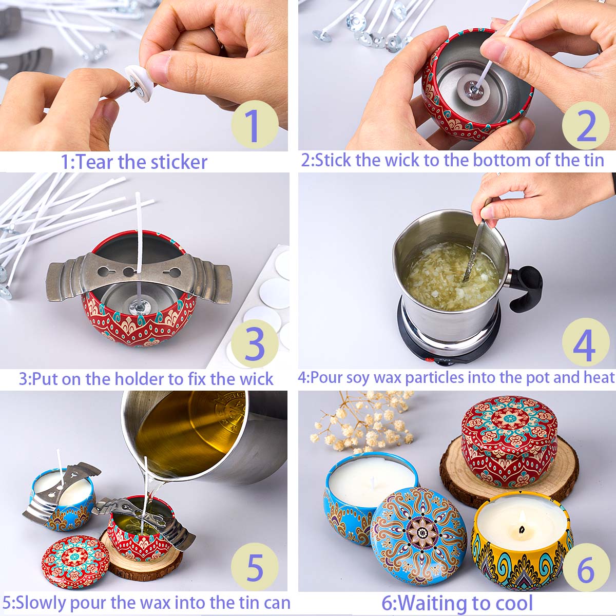 DIY Scented Candle Making Tool - Candle Making Kit For Kids ulasan dan harga