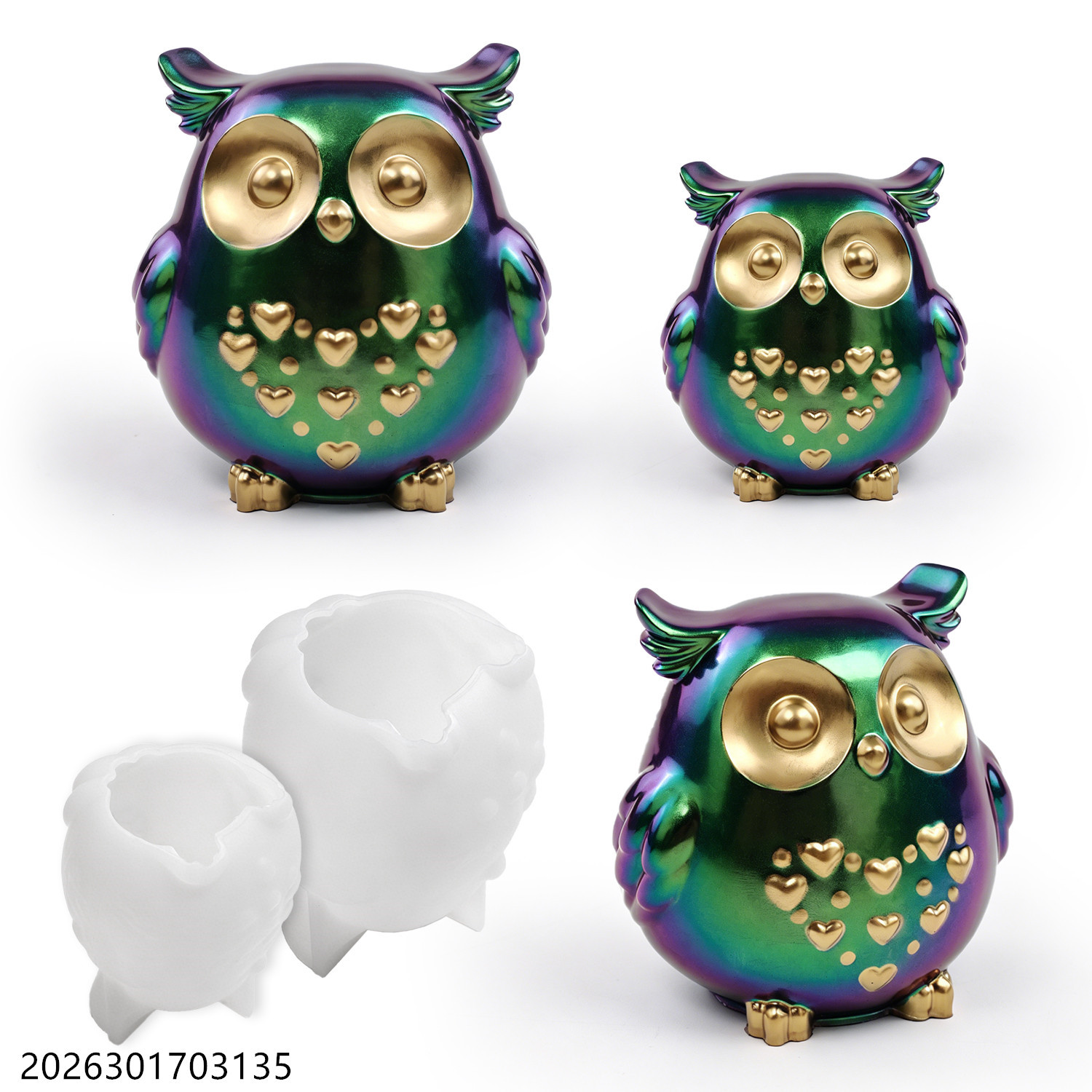 Owl Silicone Mold 3D Bird Shap - Candle Making Essentials ulasan dan harga