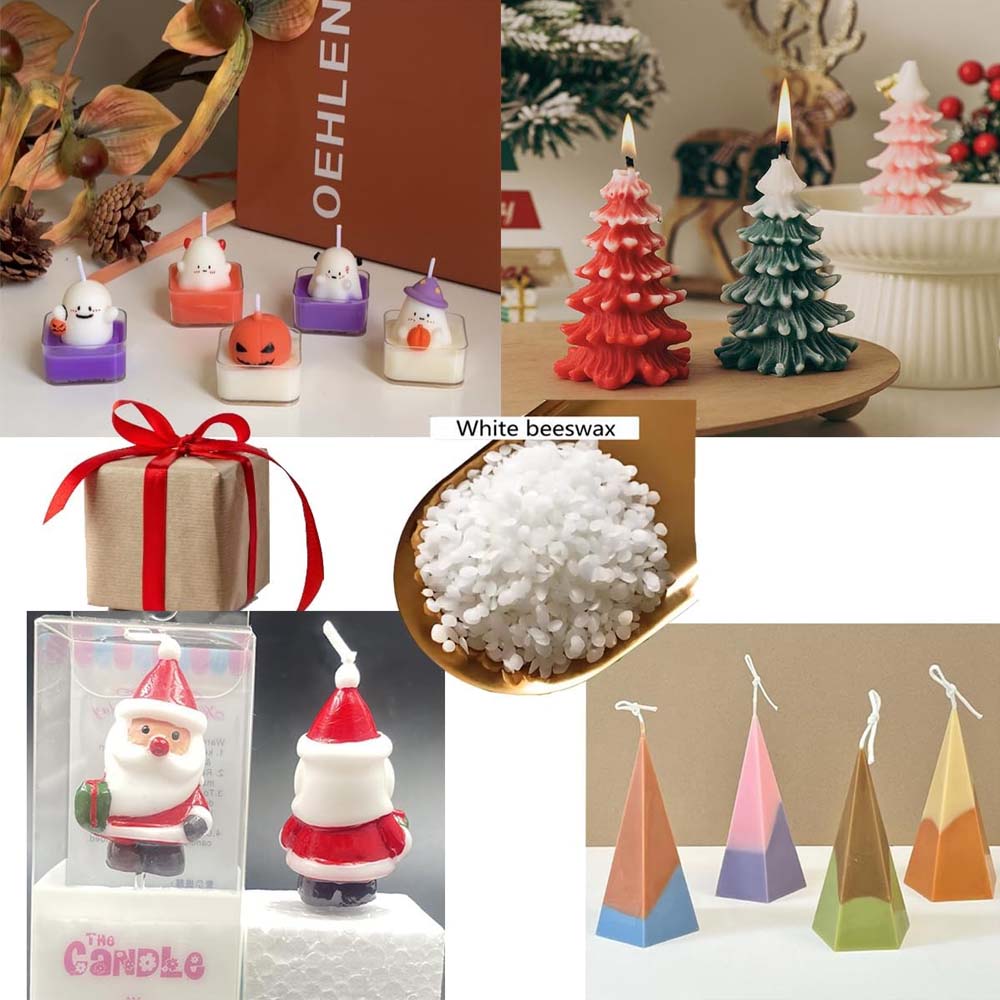100g White Beeswax Pure Natura - Candle Making Kit Beeswax ulasan dan harga